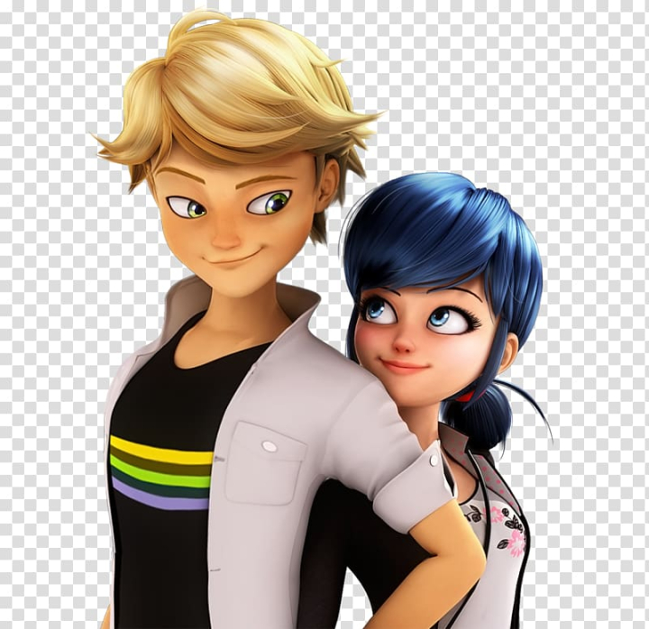 Free: Boy and girl animated illustration, Miraculous: Tales of